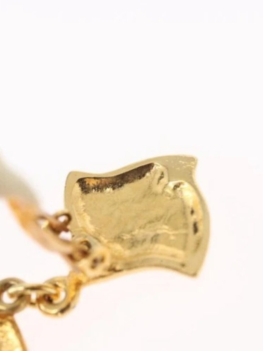 SAINT LAURENT Earring Earring metal Gold Auth BSZ416V - Picture 12 of 14